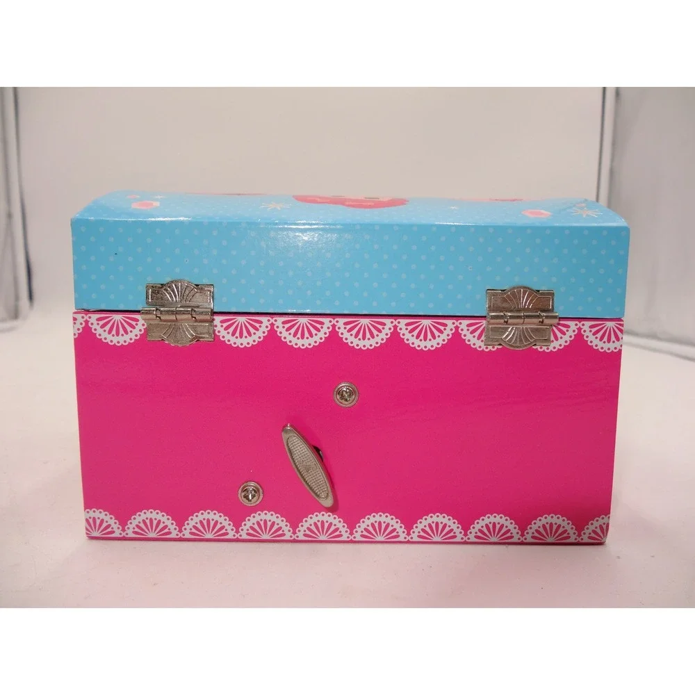 Lalaloopsy‎ Musical Jewelry Box Pink Blue Ballerina Spinning Figure Works